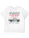 2000 Silver Simple Everyday Graphic Tee – Lightweight Summer Wear