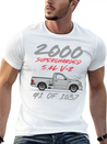 2000 Silver Simple Everyday Graphic Tee – Lightweight Summer Wear