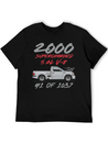2000 Silver Simple Everyday Graphic Tee – Lightweight Summer Wear
