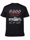 2000 Silver Simple Everyday Graphic Tee – Lightweight Summer Wear