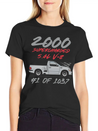 2000 Silver Simple Everyday Graphic Tee – Lightweight Summer Wear