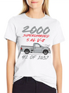 2000 Silver Simple Everyday Graphic Tee – Lightweight Summer Wear