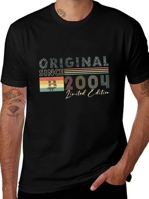 2004 Vintage Bitcoin Crypto Bday Comfortable Minimalist Graphic Tee – Summer Style Essential