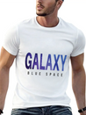 2021 Summer Purple Galaxy Breathable Soft Cotton T-Shirt – Timeless Casual Look