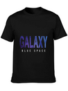 2021 Summer Purple Galaxy Breathable Soft Cotton T-Shirt – Timeless Casual Look