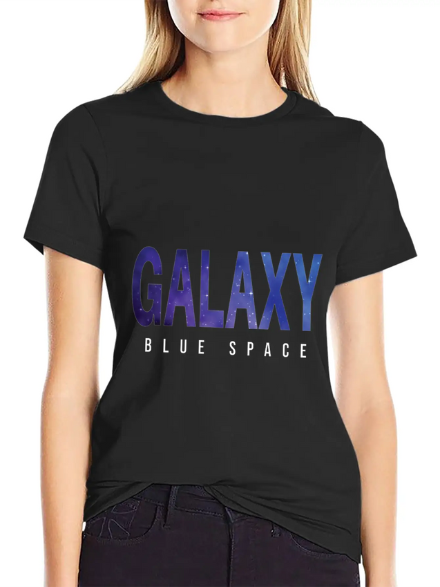 2021 Summer Purple Galaxy Breathable Soft Cotton T-Shirt – Timeless Casual Look