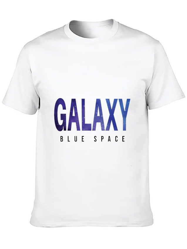2021 Summer Purple Galaxy Breathable Soft Cotton T-Shirt – Timeless Casual Look