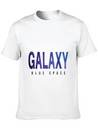 2021 Summer Purple Galaxy Breathable Soft Cotton T-Shirt – Timeless Casual Look