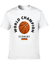 2023 Germany Basketball World Champion Modern Fit Casual T-Shirt – Clean And Versatile Design