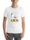 2024 Total Solar Eclipse Commemorative T-Shirt - J Unisex Casual T-Shirt – Clean Design For Daily Comfort
