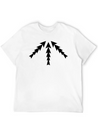 3 Arrows Point Up Center Round Circle 8 Cross X Ar Simple Everyday Graphic Tee – Lightweight Summer Wear