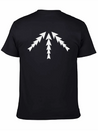 3 Arrows Point Up Center Round Circle 8 Cross X Ar Simple Everyday Graphic Tee – Lightweight Summer Wear
