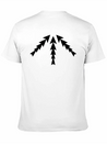 3 Arrows Point Up Center Round Circle 8 Cross X Ar Simple Everyday Graphic Tee – Lightweight Summer Wear