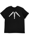3 Arrows Point Up Center Round Circle 8 Cross X Ar Simple Everyday Graphic Tee – Lightweight Summer Wear