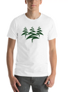 3 Trees Christmas Tree Christmas Nicholas Winter G Simple Everyday Graphic Tee – Lightweight Summer Wear