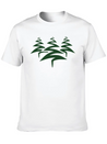 3 Trees Christmas Tree Christmas Nicholas Winter G Simple Everyday Graphic Tee – Lightweight Summer Wear