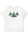 3 Trees Christmas Tree Christmas Nicholas Winter G Simple Everyday Graphic Tee – Lightweight Summer Wear