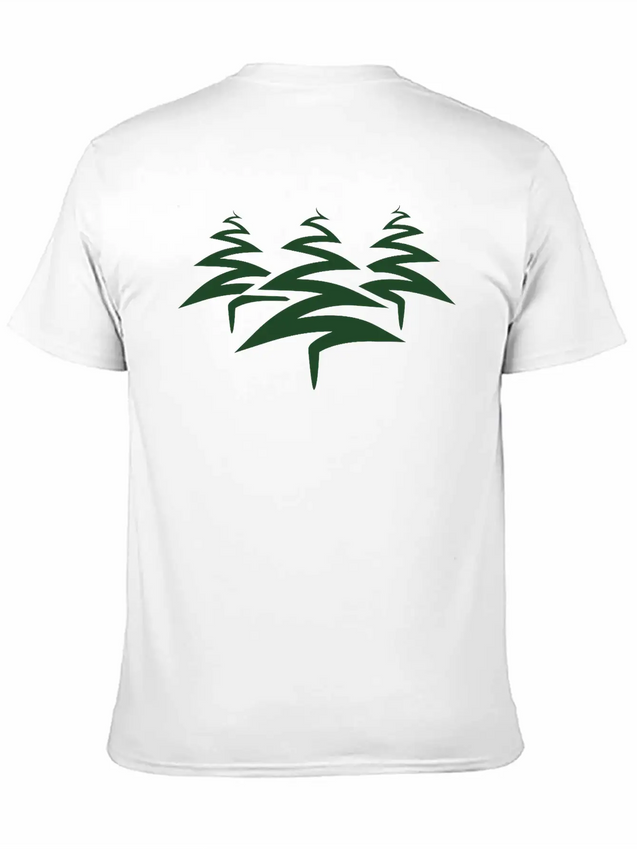 3 Trees Christmas Tree Christmas Nicholas Winter G Simple Everyday Graphic Tee – Lightweight Summer Wear