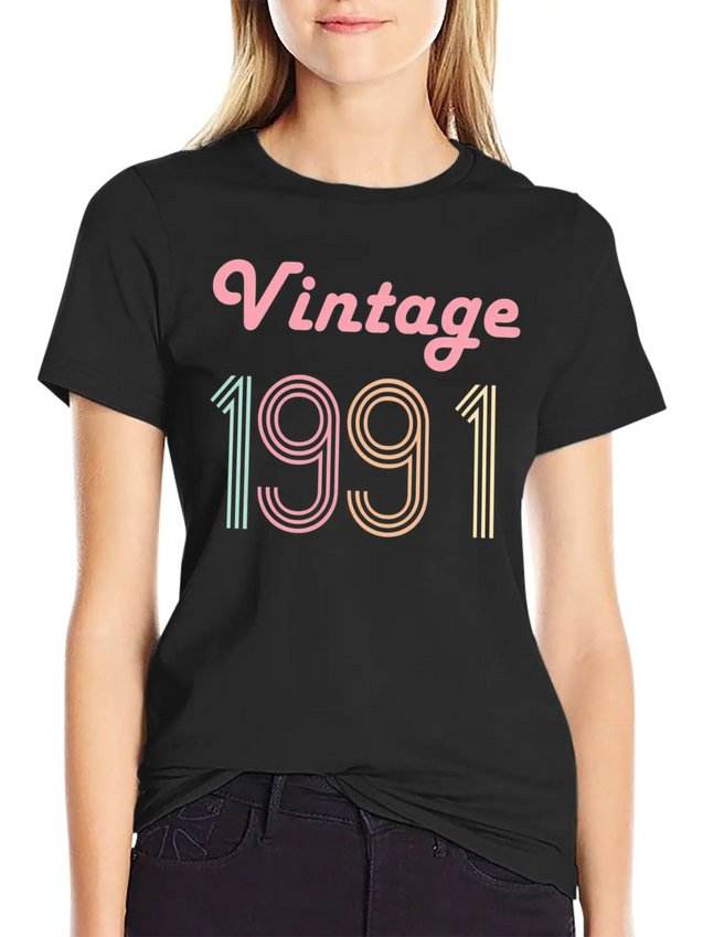 30Th 30 1991 Daughter Unisex Casual T-Shirt – Clean Design For Daily Comfort