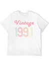 30Th 30 1991 Daughter Unisex Casual T-Shirt – Clean Design For Daily Comfort