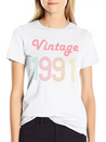 30Th 30 1991 Daughter Unisex Casual T-Shirt – Clean Design For Daily Comfort