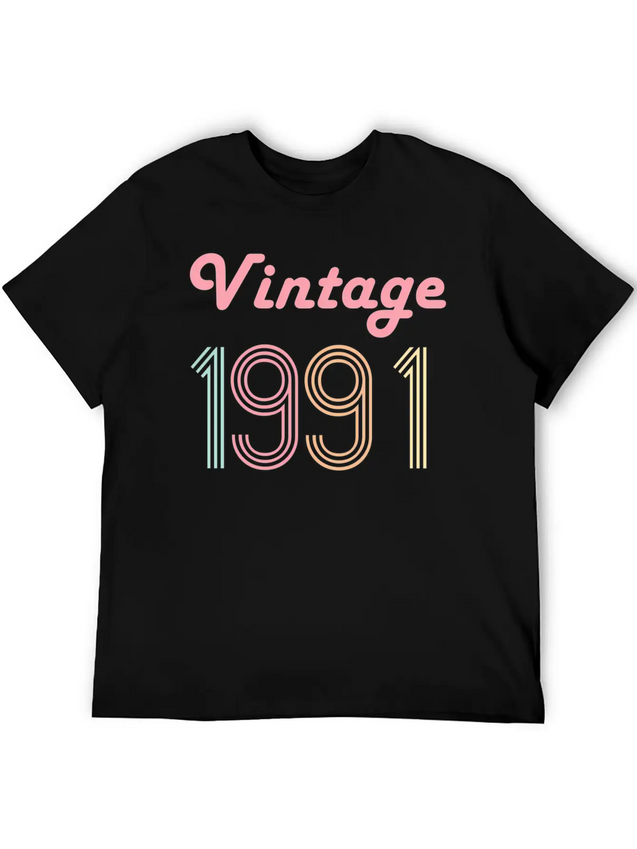 30Th 30 1991 Daughter Unisex Casual T-Shirt – Clean Design For Daily Comfort