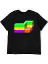 3D Cube 01 Modern Fit Casual T-Shirt – Clean And Versatile Design