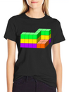 3D Cube 01 Modern Fit Casual T-Shirt – Clean And Versatile Design