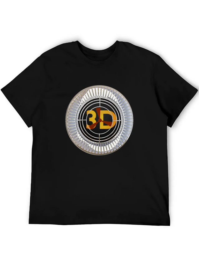 3D Engine - 02 Modern Fit Casual T-Shirt – Clean And Versatile Design