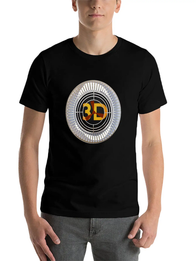 3D Engine - 02 Modern Fit Casual T-Shirt – Clean And Versatile Design