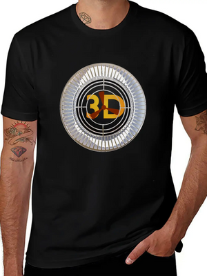 3D Engine - 02 Modern Fit Casual T-Shirt – Clean And Versatile Design