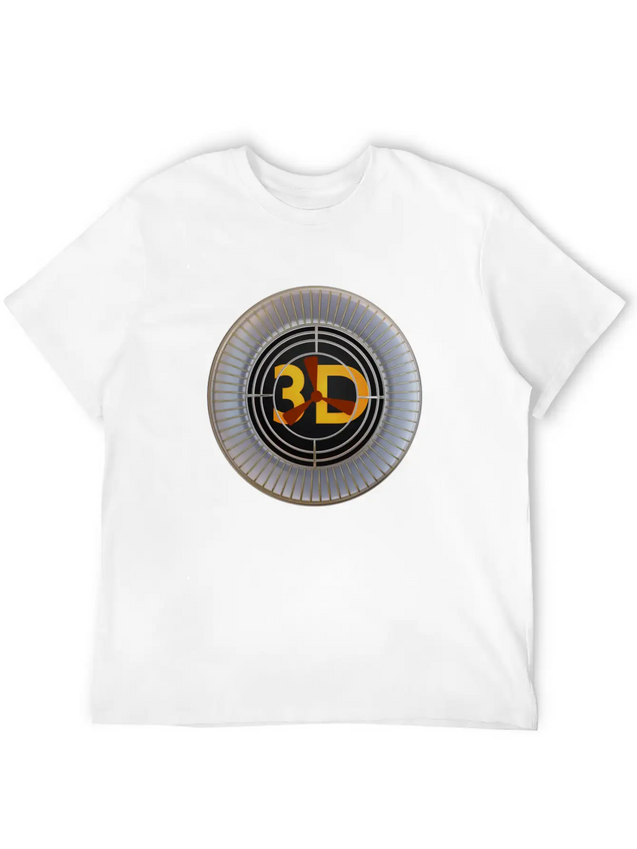 3D Engine - 02 Modern Fit Casual T-Shirt – Clean And Versatile Design