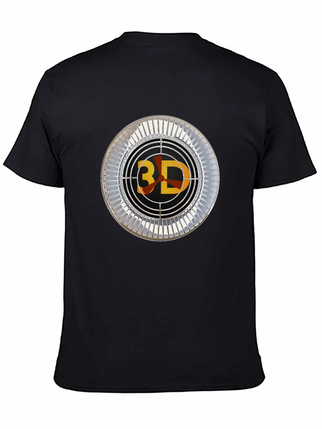 3D Engine - 02 Modern Fit Casual T-Shirt – Clean And Versatile Design