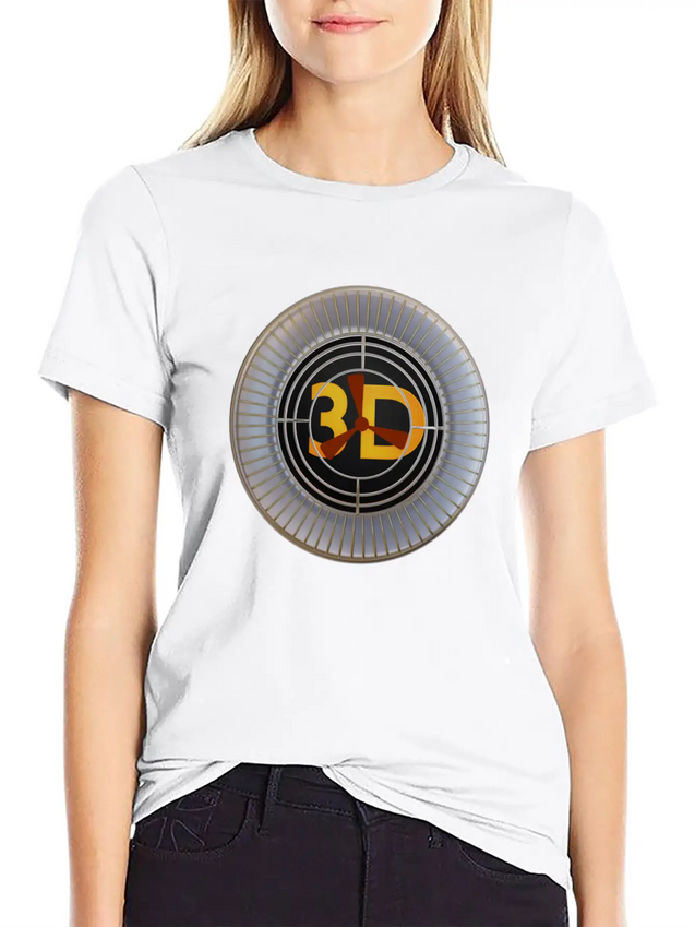 3D Engine - 02 Modern Fit Casual T-Shirt – Clean And Versatile Design