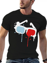 3D Glasses Comfortable Minimalist Graphic Tee – Summer Style Essential