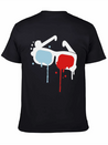 3D Glasses Comfortable Minimalist Graphic Tee – Summer Style Essential