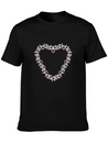 3D Heart - I Love My Bicycle And Biking Modern Fit Casual T-Shirt – Clean And Versatile Design