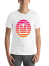 3D Printer - Circle, Sunset Breathable Soft Cotton T-Shirt – Timeless Casual Look