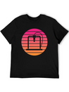 3D Printer - Circle, Sunset Breathable Soft Cotton T-Shirt – Timeless Casual Look