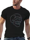 3D Skull Casual Graphic T-Shirt – Simple And Comfortable Daily Wear