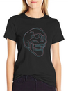 3D Skull Casual Graphic T-Shirt – Simple And Comfortable Daily Wear
