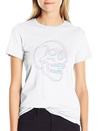 3D Skull Casual Graphic T-Shirt – Simple And Comfortable Daily Wear