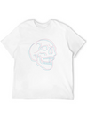 3D Skull Casual Graphic T-Shirt – Simple And Comfortable Daily Wear