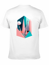 3D Surrealism Art Print Modern Fit Casual T-Shirt – Clean And Versatile Design