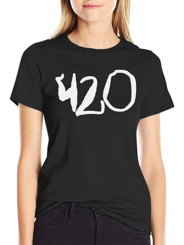 (420t) Breathable Soft Cotton T-Shirt – Timeless Casual Look