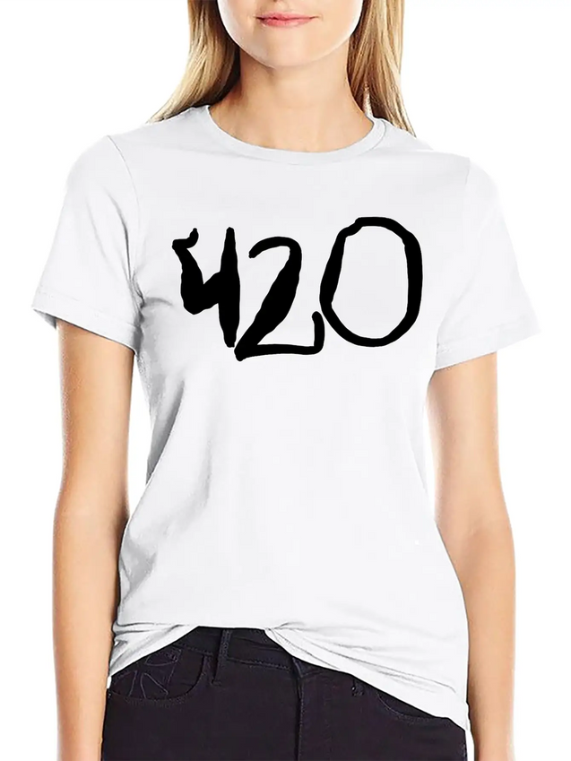 (420t) Breathable Soft Cotton T-Shirt – Timeless Casual Look