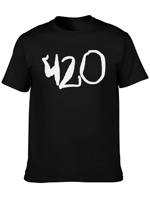 (420t) Breathable Soft Cotton T-Shirt – Timeless Casual Look