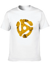 45 Record Adapter Simple Everyday Graphic Tee – Lightweight Summer Wear