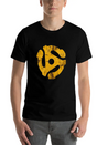 45 Record Adapter Simple Everyday Graphic Tee – Lightweight Summer Wear