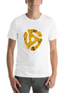 45 Record Adapter Simple Everyday Graphic Tee – Lightweight Summer Wear
